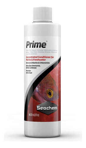 Seachem Prime - Acondicionador De Agua Dulse Y Salada