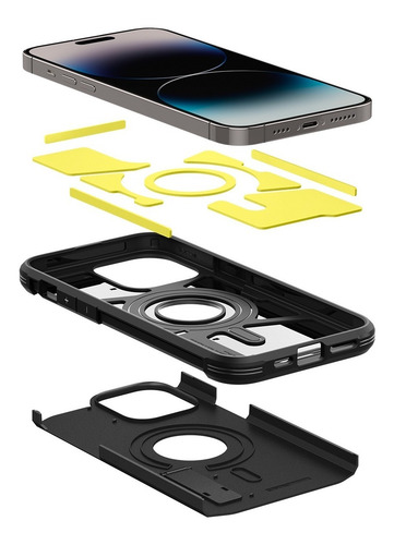 Case Funda Spigen Tough Armor Magsafe iPhone 14 Pro Max 6.7
