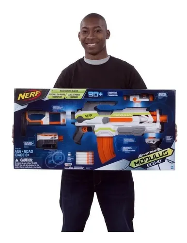 Lançador De Dardos Nerf Modulus Ecs-10 Hasbro | MercadoLivre