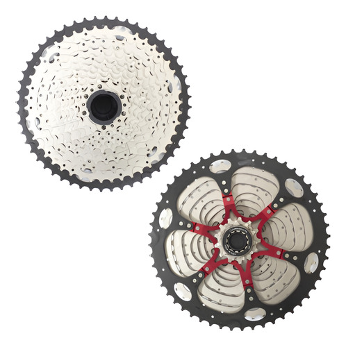 Cassete 12v Absolute Prime Prata Preto 11/52 Mtb