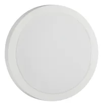 Comprar Pack X2 Plafon Techo Panel Aplique Redondo Spot 24w Luz Led Estructura Blanca Fría