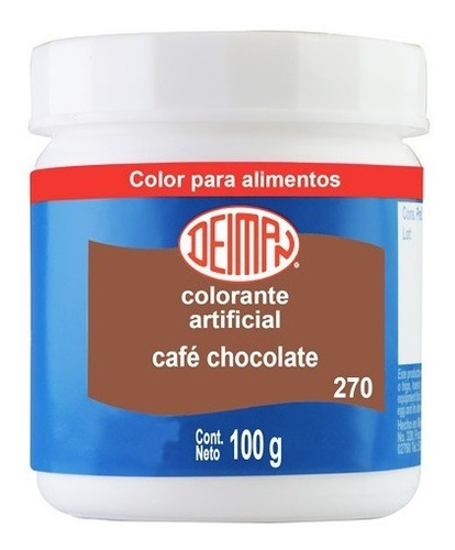 Colorante En Polvo Café Chocolate (270) 100gr