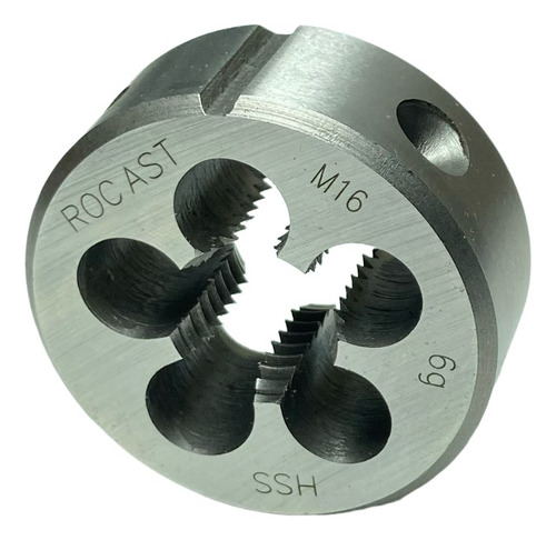 Cossinete Manual Aço Rápido Hss M M16 X 2 Din 223 B 13,0013