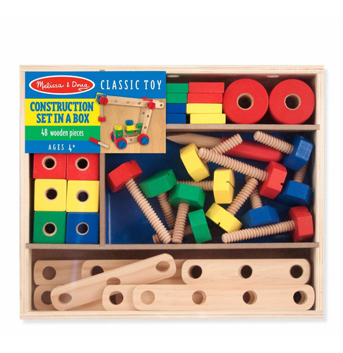 Juego De Construcción Melissa Doug En Una Caja