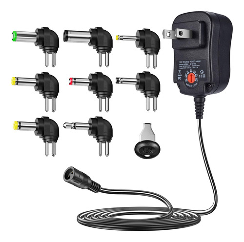 Soulbay  Adaptador De Ccca De Multi Voltios Universal 12 W C