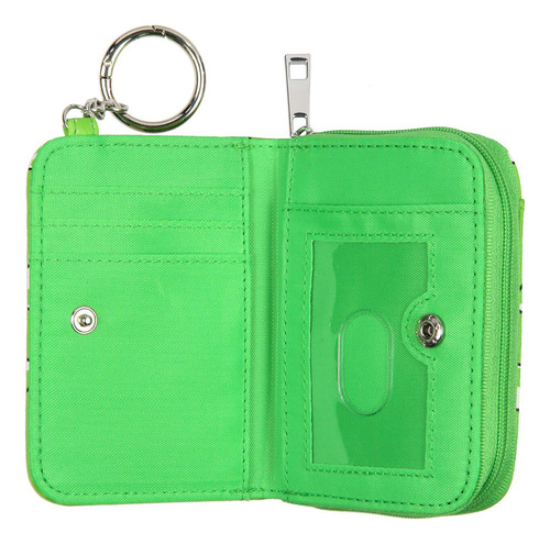 Cartera Mujer Super Mario Nintendo Yoshi Monedero Color Verde Diseño De La Tela Liso