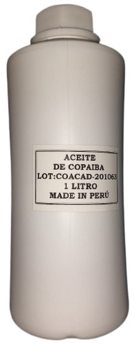Aceite De Copaiba 100 % Puro - 1 Litro