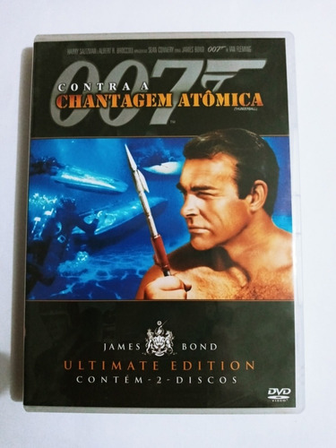 Dvd 007 Contra A Chantagem Atomica / 2 Discos (Usado)