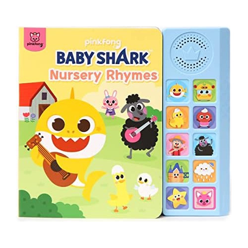 Libro De Sonidos De Canciones Infantiles Baby Shark