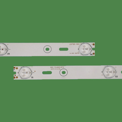 Kit Leds Dw Display Dw-32d1 (3tira 6leds) - Aluminio, Nuevo