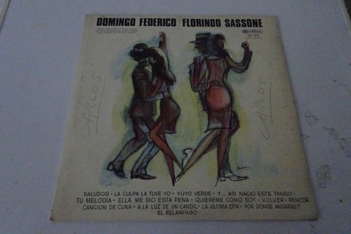 Domingo Federico - Florindo Sassone  - Vinilo Tango  