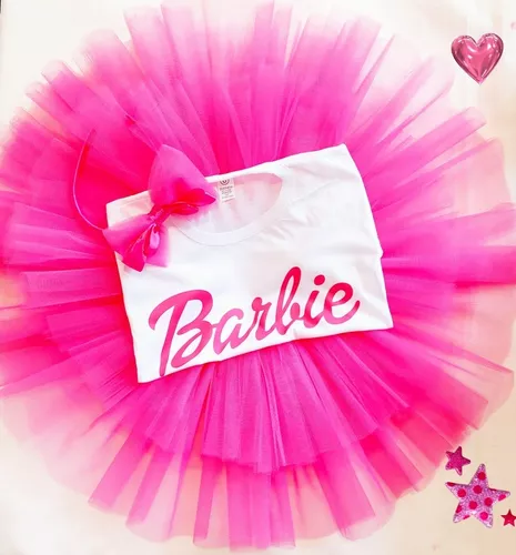 Remera De Barbie Con Tutu
