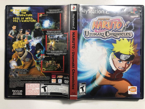 Naruto Uzumaki Chronicles Ps2 Original Midia Fisica