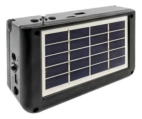Radio Portatil Recargable Solar Bluetooth 8 Bandas