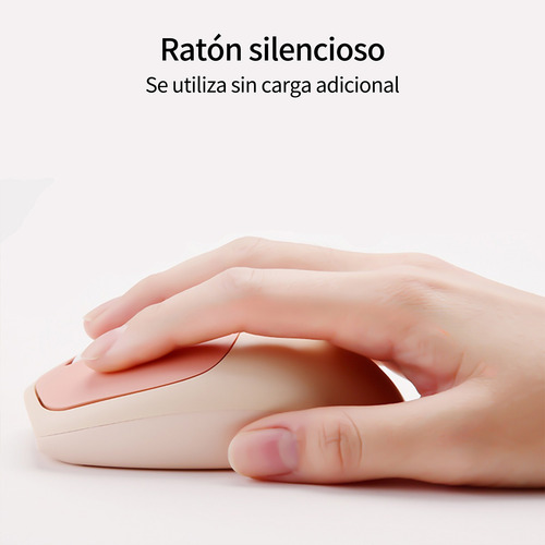 Juego De Teclado Y Ratón Mofii 606 En Té Con Leche