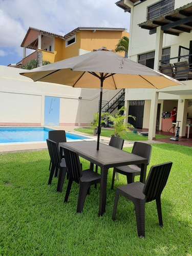 Imagen 2 de 2 de Sombrilla De Jardin Para Exteriores Y Piscinas