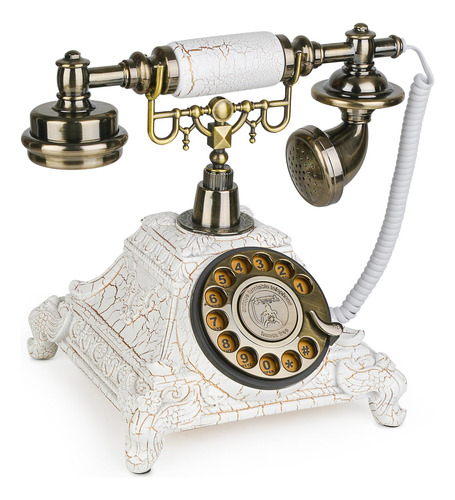 Sangyn Telefono Antiguo Estilo Europeo Telefono Vintage Tele