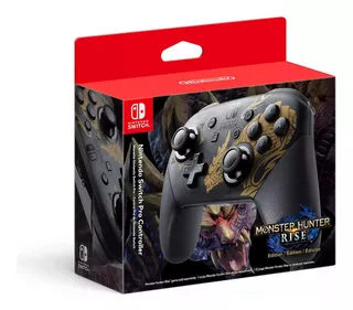 Mando Pro Controller Nintendo Switch Monster Hunter Rise