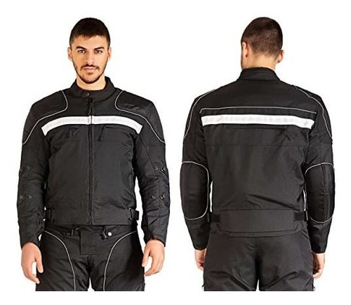 Motociclismo, Chaqueta De Moto Para Hombre Dover De Wicked C