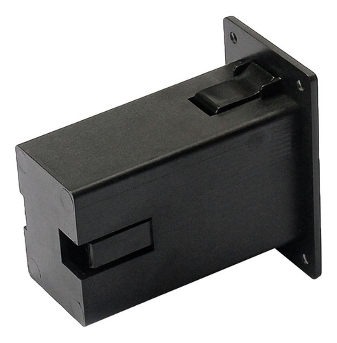 Negro Batería De 9 V Soporte Negro Estuche Caja Cubierta