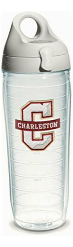 Tervis Individual Botella De Agua Con Tapa, Charleston Color Emblema