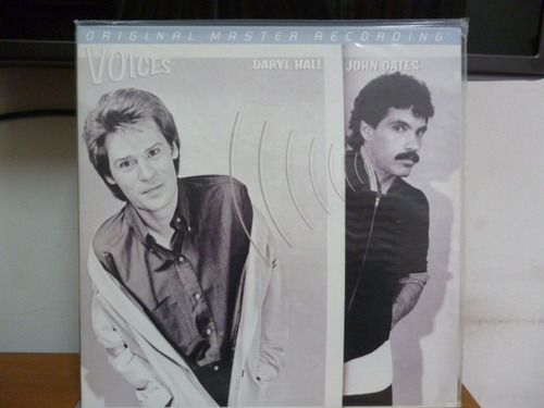 Daryl Hall John Oates Voices Vinilo Americano Mfsl Nuevo