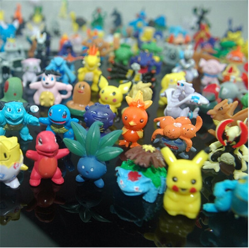 Lote De 24 Bonecos Miniatura Pokémon P/ Colecionadores