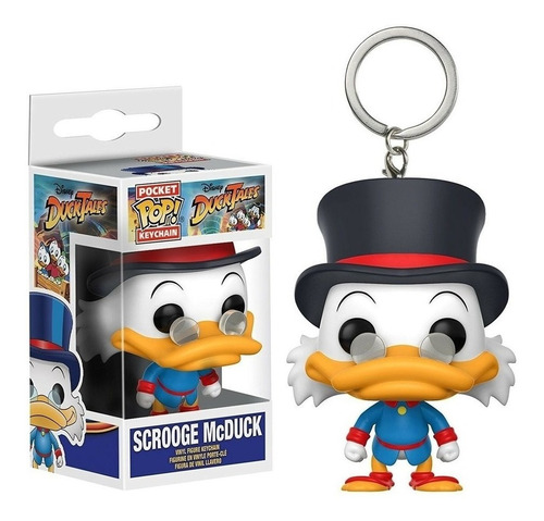 Llavero Funko Pocket Pop Scrooge Mcduck, Disney, Duck Tales