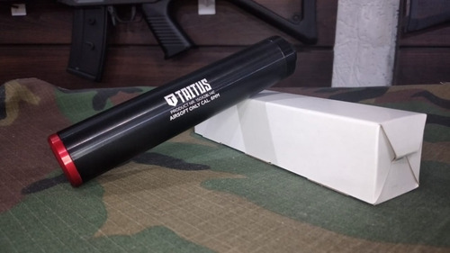 Imagem 1 de 2 de Airsoft Supressor Taitus 15cm