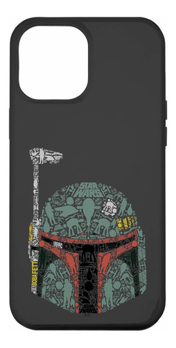 Funda Con Icono De Boba Fett Para  12 Pro Max   Wars