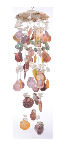 Laddawan Nature's Melody Wind Chimes Para Interiores, Seashe