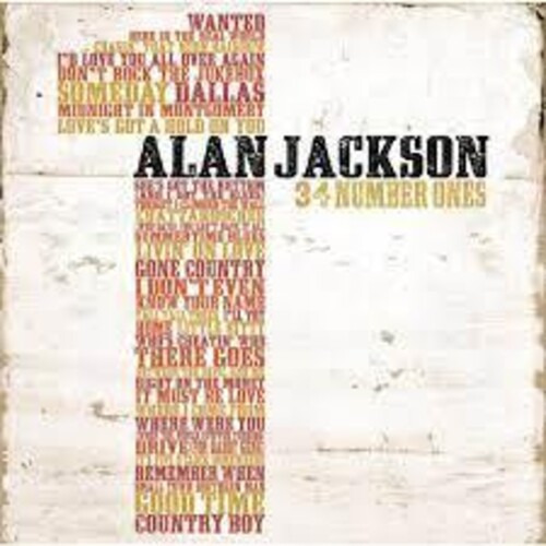 Cd Número 34 De Alan Jackson