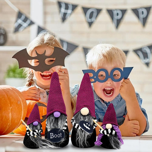 Muñecas De Peluche Con Forma De Enano Brujo Para Halloween,