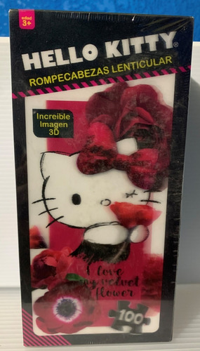 Rompecabezas Lenticular Torre Hello Kitty (modelo 1)