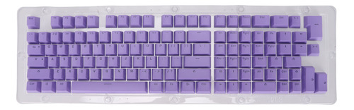 Teclado Violet Cool Keycaps, 114 Teclas, Pbt, Oem, Altura Do