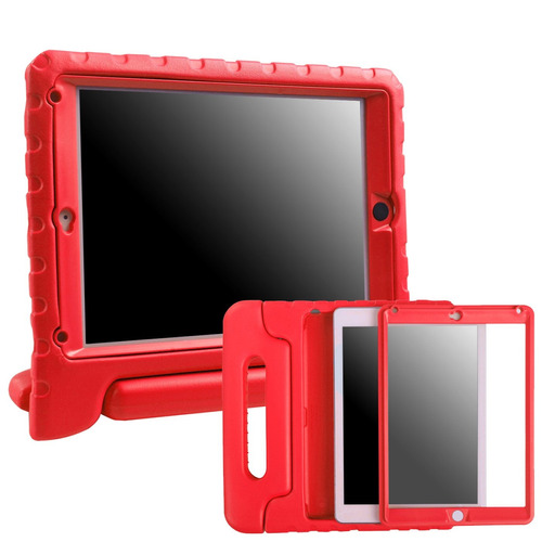 Funda Antichoques Para iPad Para Niños iPad Air Rojo