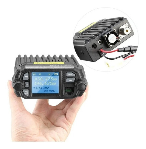 Imagen 2 de 5 de Móvil Bibanda Qyt Kt-8900d Vhf / Uhf 25w Última Versión 2020