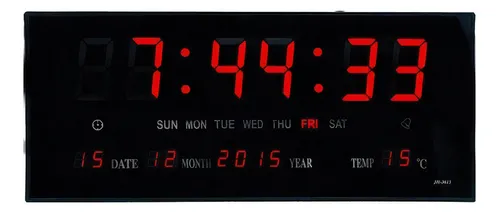 Reloj de pared led sale