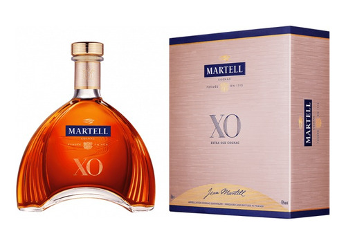 Cognac Martell Xo Extra Old Con Estuche Bostonmartin
