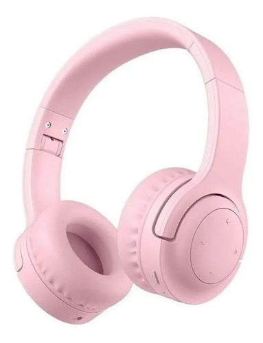 Auriculares Bluetooth Picun E3 Limitador Volumen Niños Color Rosa