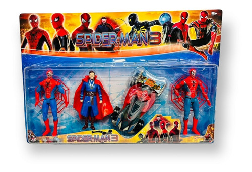 Figura Spiderman Doctor Strange Mas Moto Multiverso Juguetes