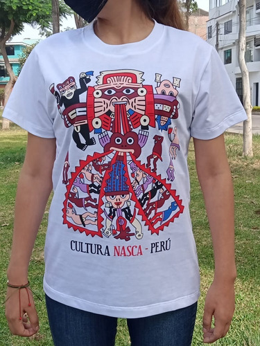 Polos Con Diseño De La Cultura Nasca