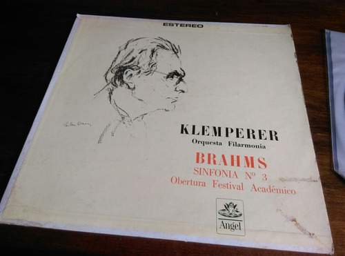 Vinilo Brahms- Sinfonía No 3  Ljp