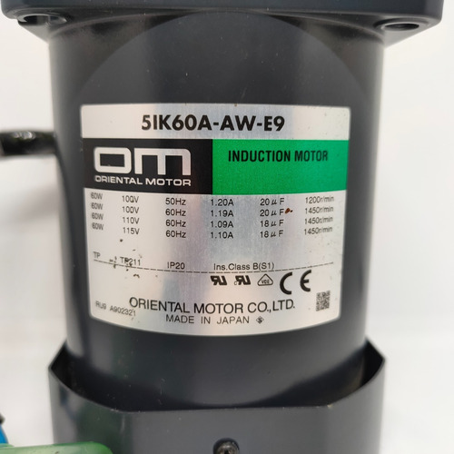 Imagen 3 de 6 de Motor Inducción 110v Ac 1450 Rpm 1.09a 60w Cmprodemaq