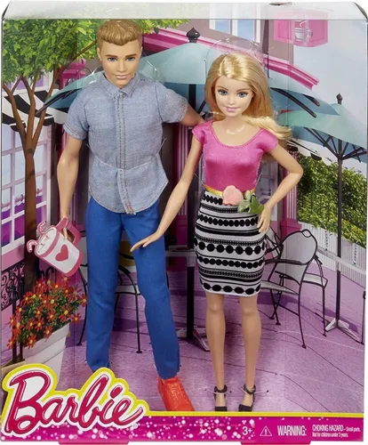 Mu eca Barbie Y Ken Pack X2 Mattel