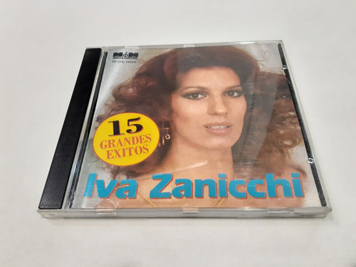 15 Grandes Éxitos, Iva Zanicchi - Cd 1992 Canadá Ex 8/10