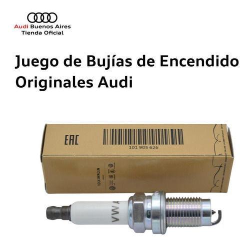 Imagen 3 de 7 de Juego De Bujias De Encendido Audi A1 2011 Al 2014