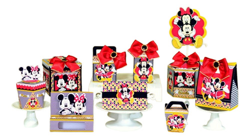Arquivo De Corte Kit Mickey E Minnie 01
