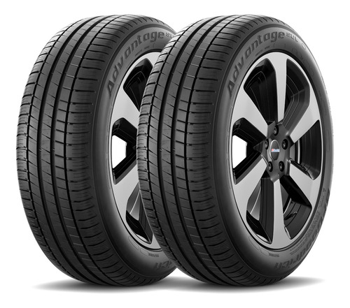 Paquete De 2 Llantas 215/65 R16 Bfgoodrich Advantage Suv 98t