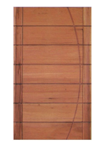 Porta Pivotante Bbb-r Friso Arco 110x210 Madeira Cedro Arana